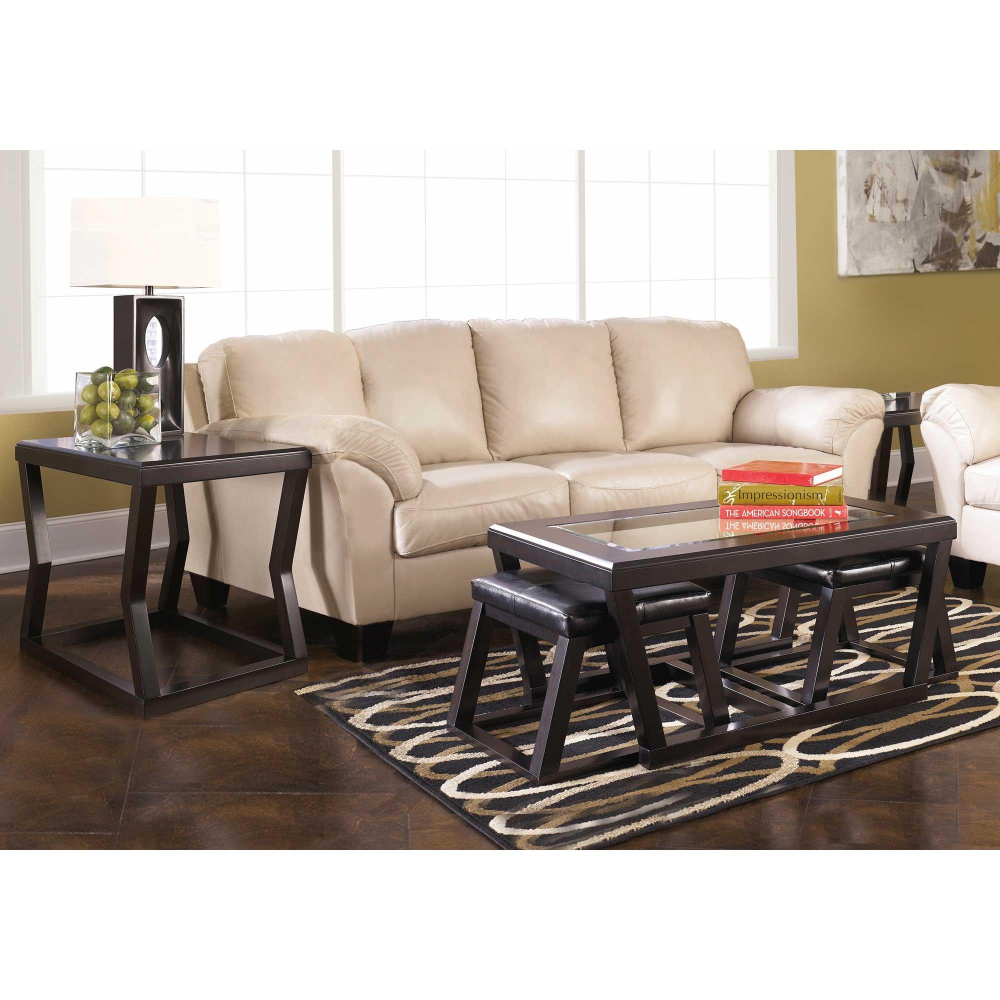 Rent to Own Ashley Furniture Industries Kelton Coffee Table & 2 End